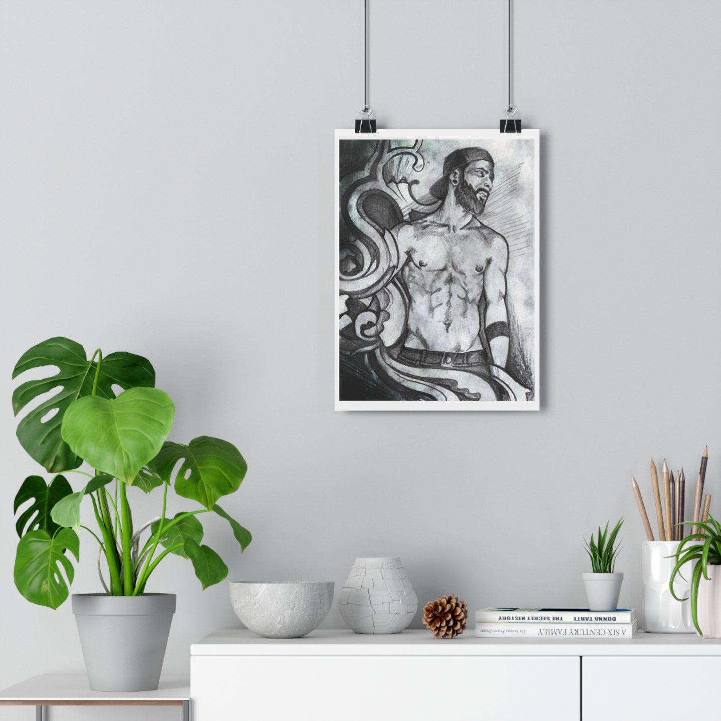"Mutt" - Giclée Art Print by artist David Hilborn