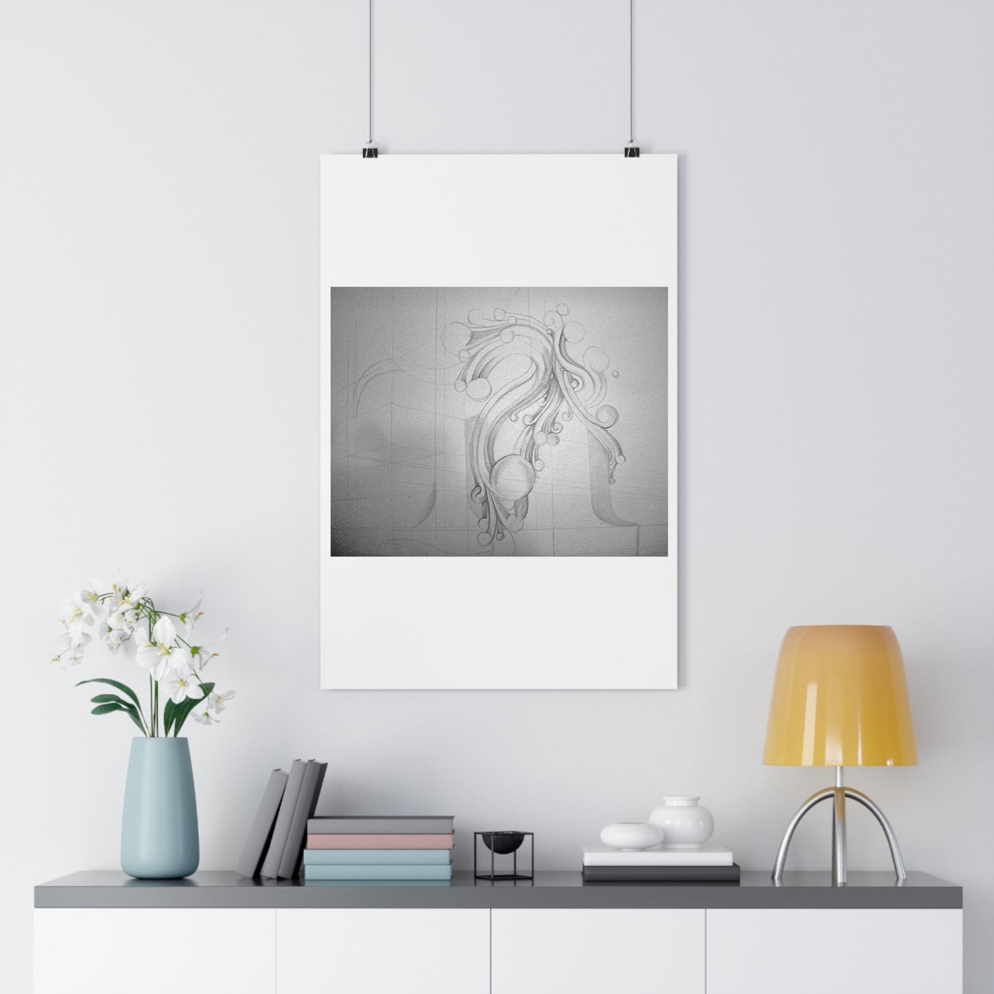 "Pillar" - Giclée Art Print by artist David Hilborn