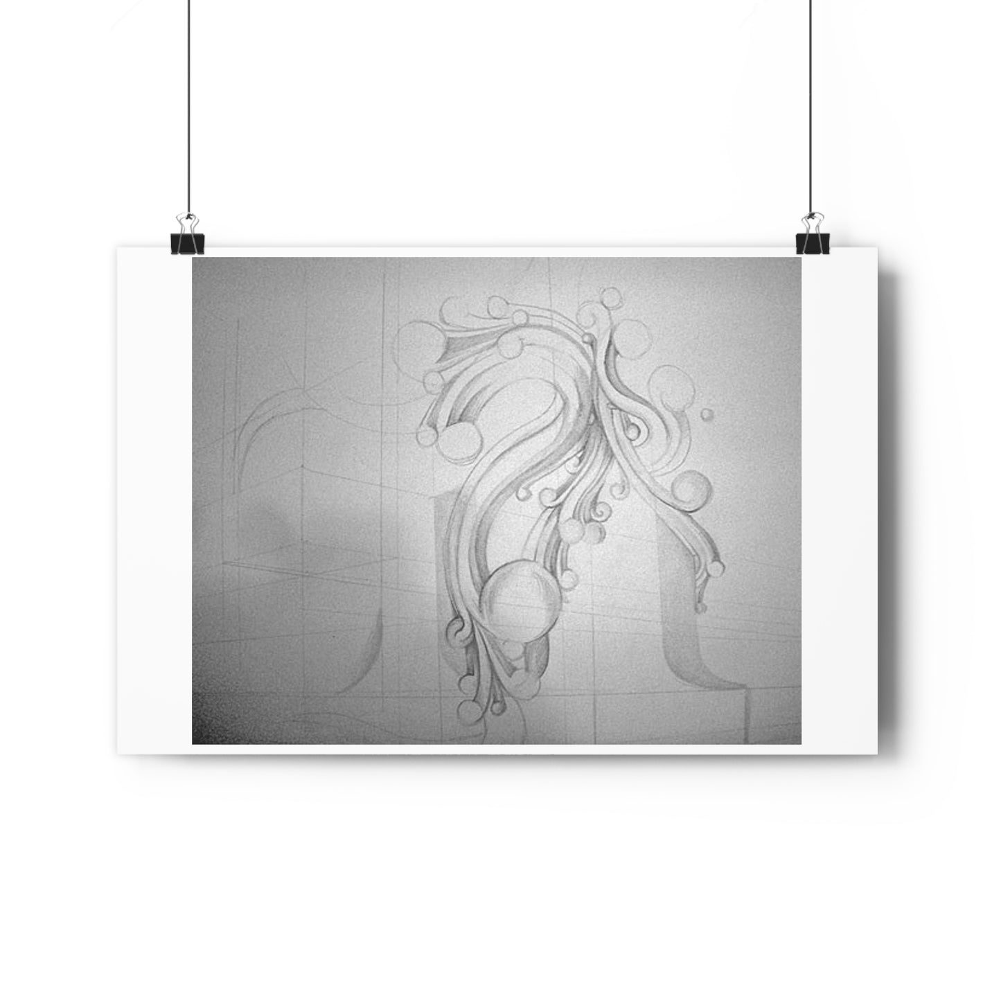 "Pillar" - Giclée Art Print by artist David Hilborn