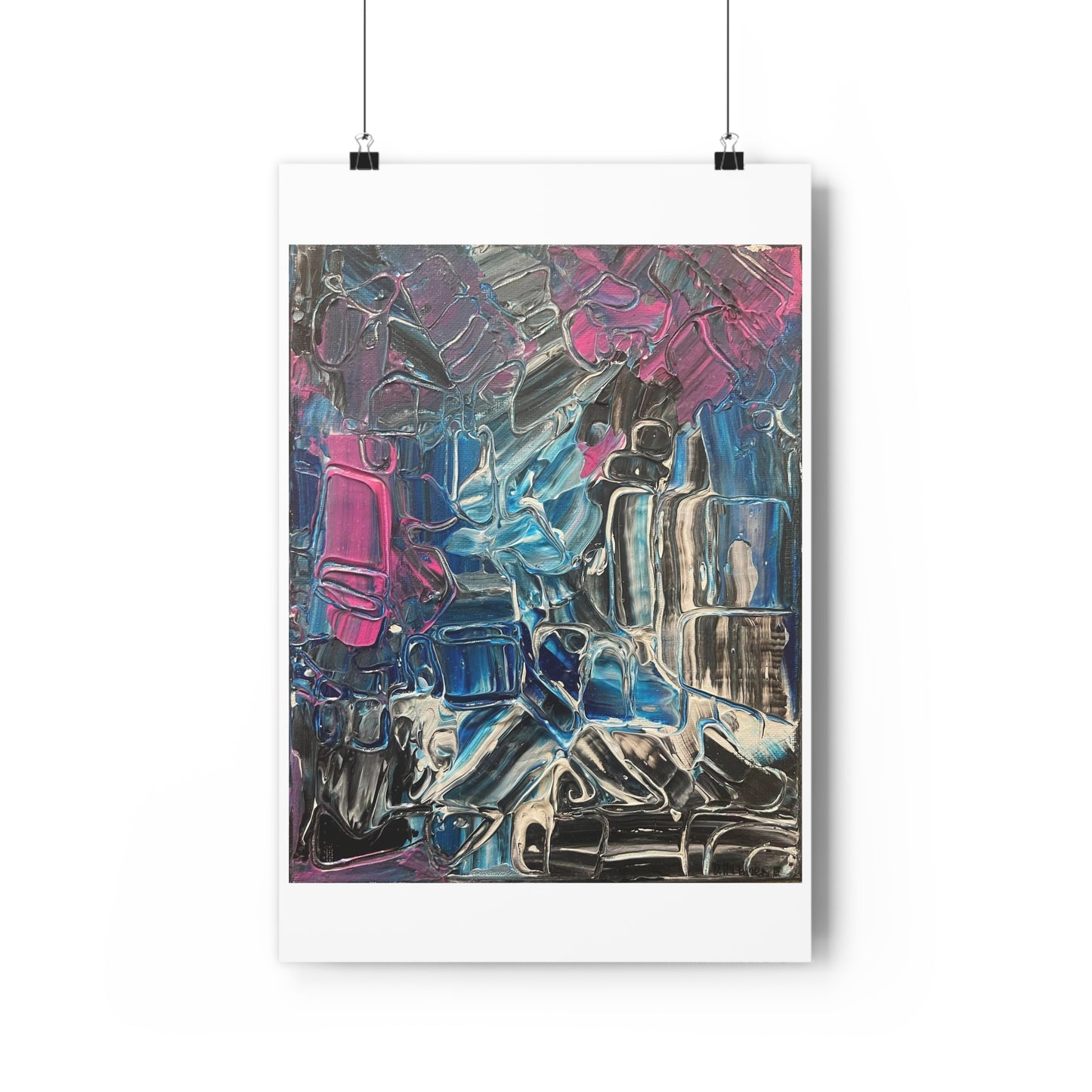 "Magenta" - Giclée Art Print by artist David Hilborn