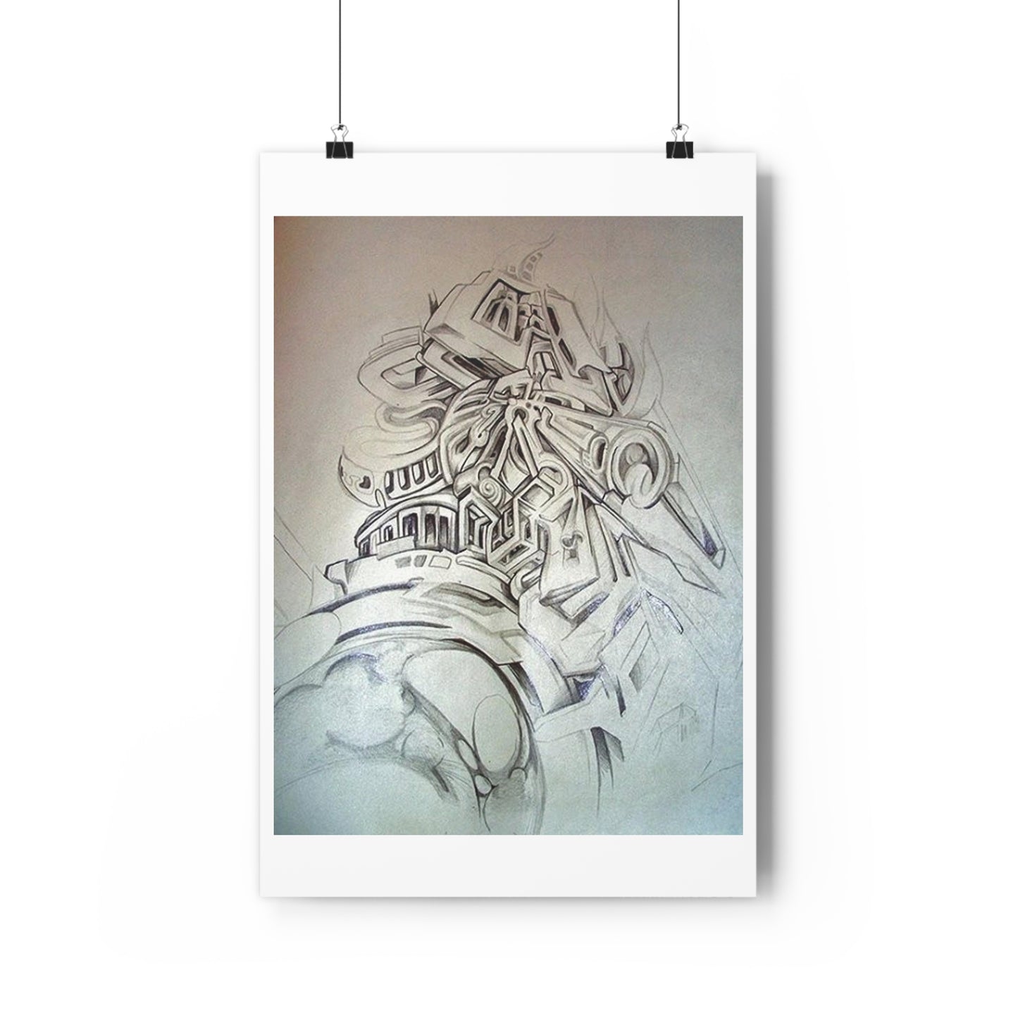 "Stacked”- Giclée Art Print by artist David Hilborn