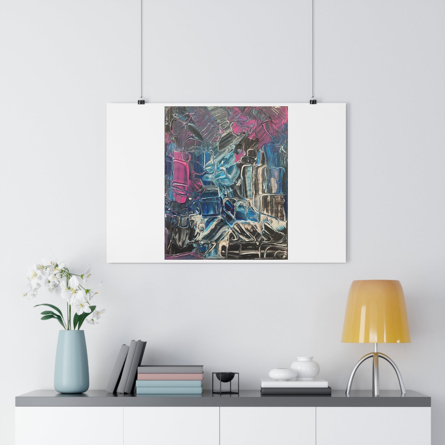 "Magenta" - Giclée Art Print by artist David Hilborn