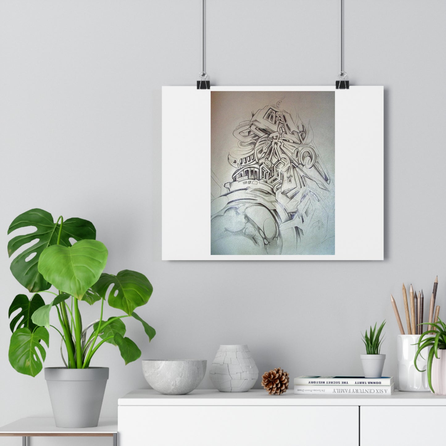 "Stacked”- Giclée Art Print by artist David Hilborn