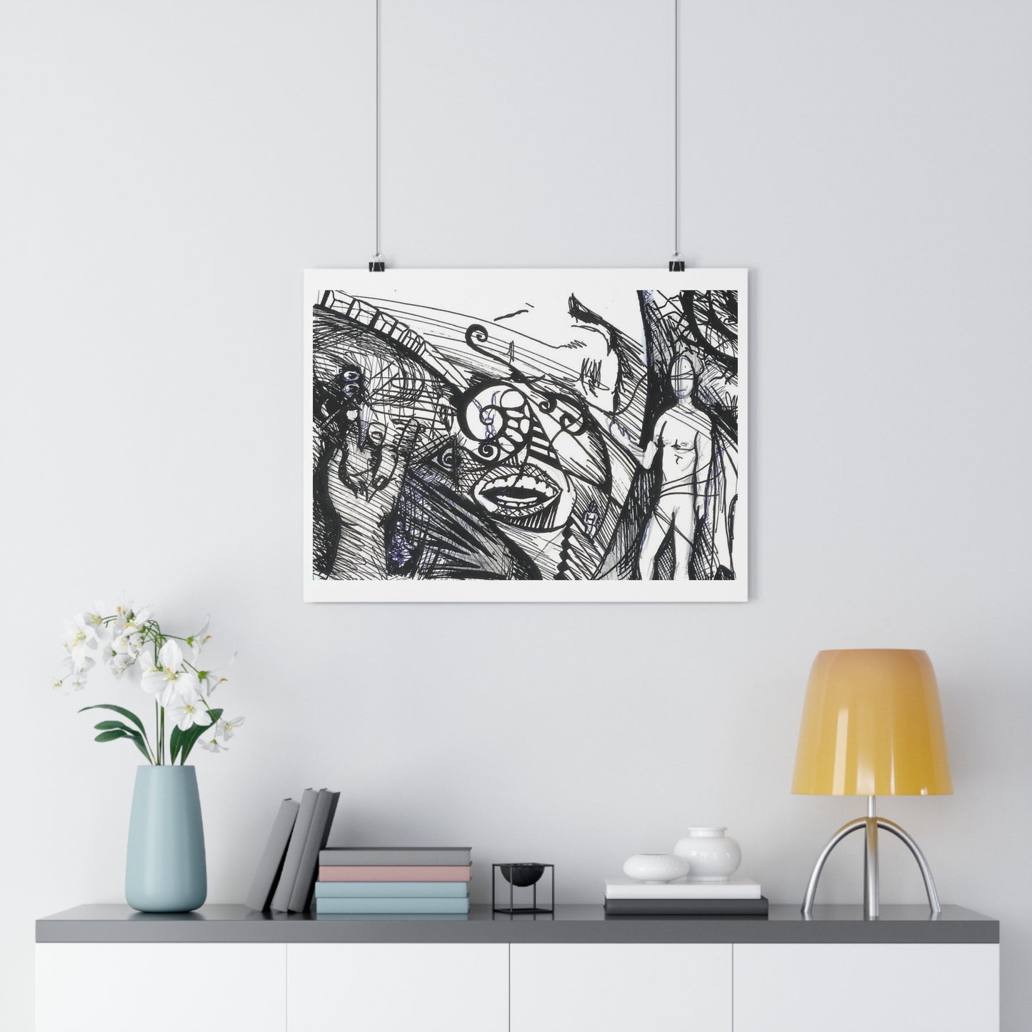 "Mashup”- Giclée Art Print by artist David Hilborn
