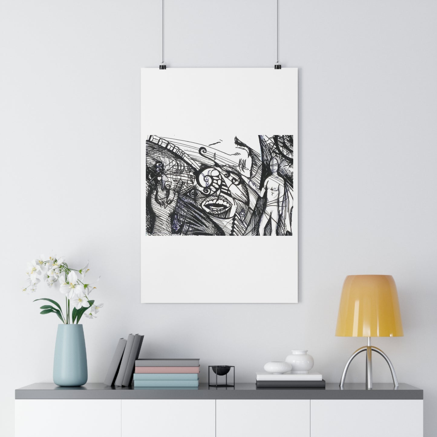 "Mashup”- Giclée Art Print by artist David Hilborn