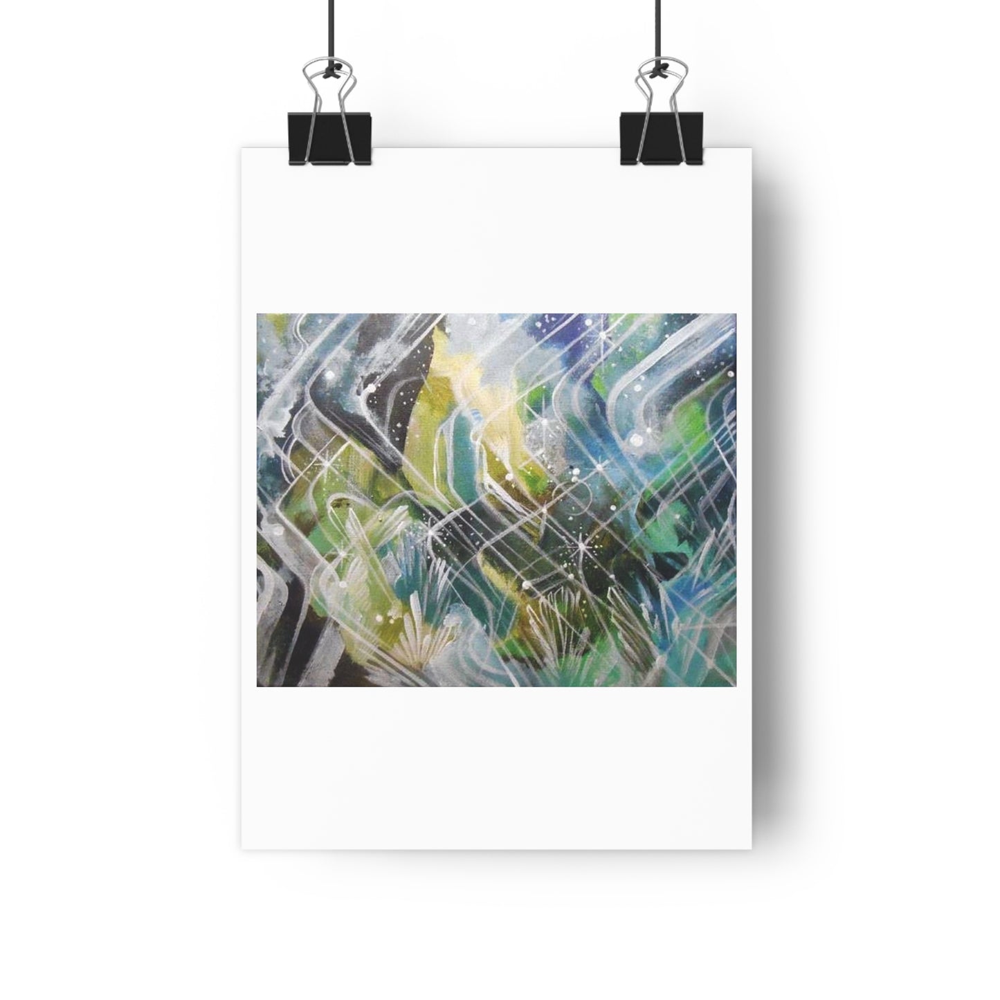 "Form Storm”- Giclée Art Print by artist David Hilborn