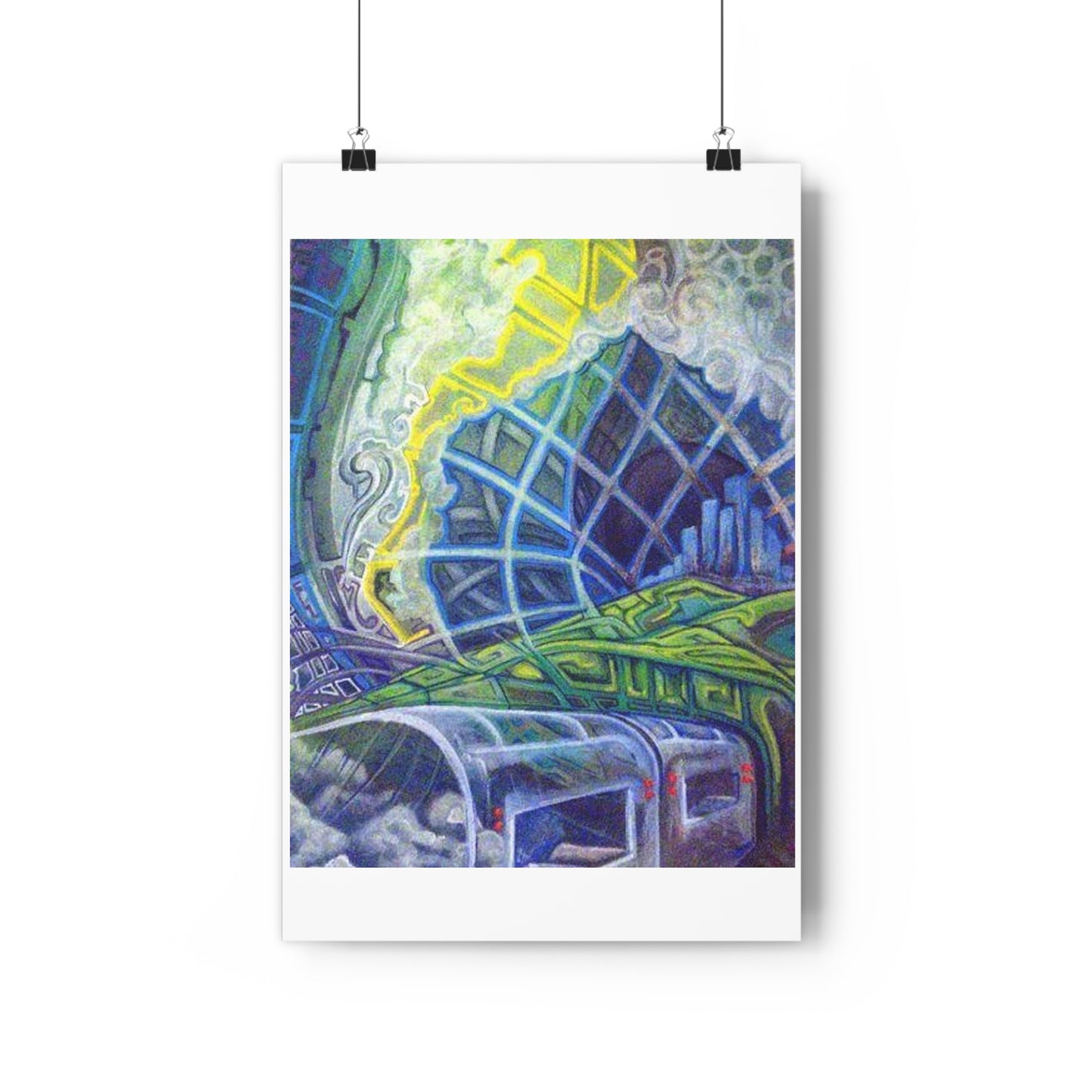 "Lucid Transport”- Giclée Art Print by artist David Hilborn