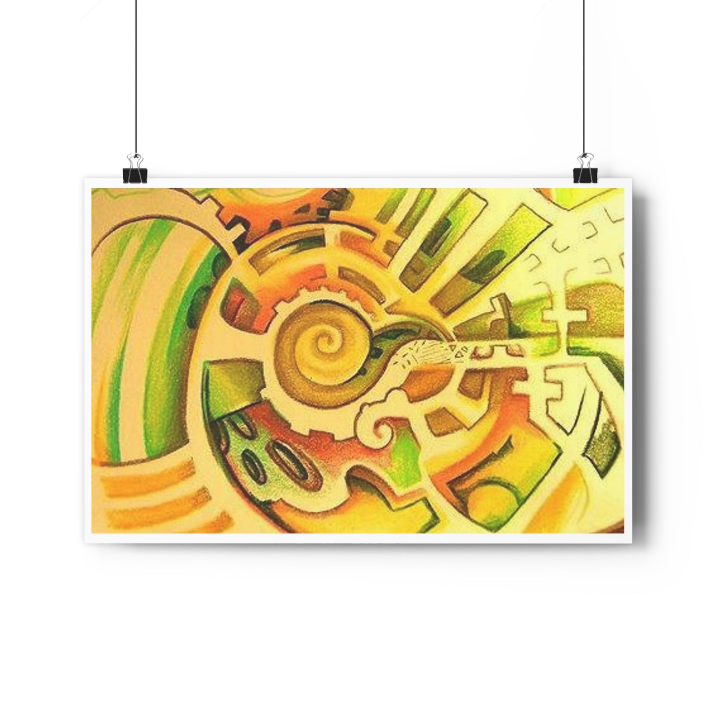 "Clockwork”- Giclée Art Print by artist David Hilborn