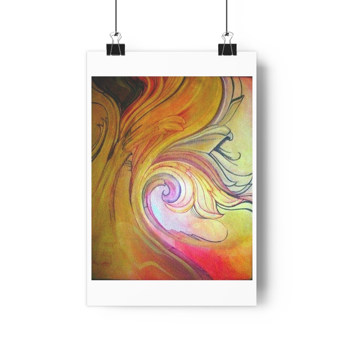 "Sol Flow”- Giclée Art Print by artist David Hilborn