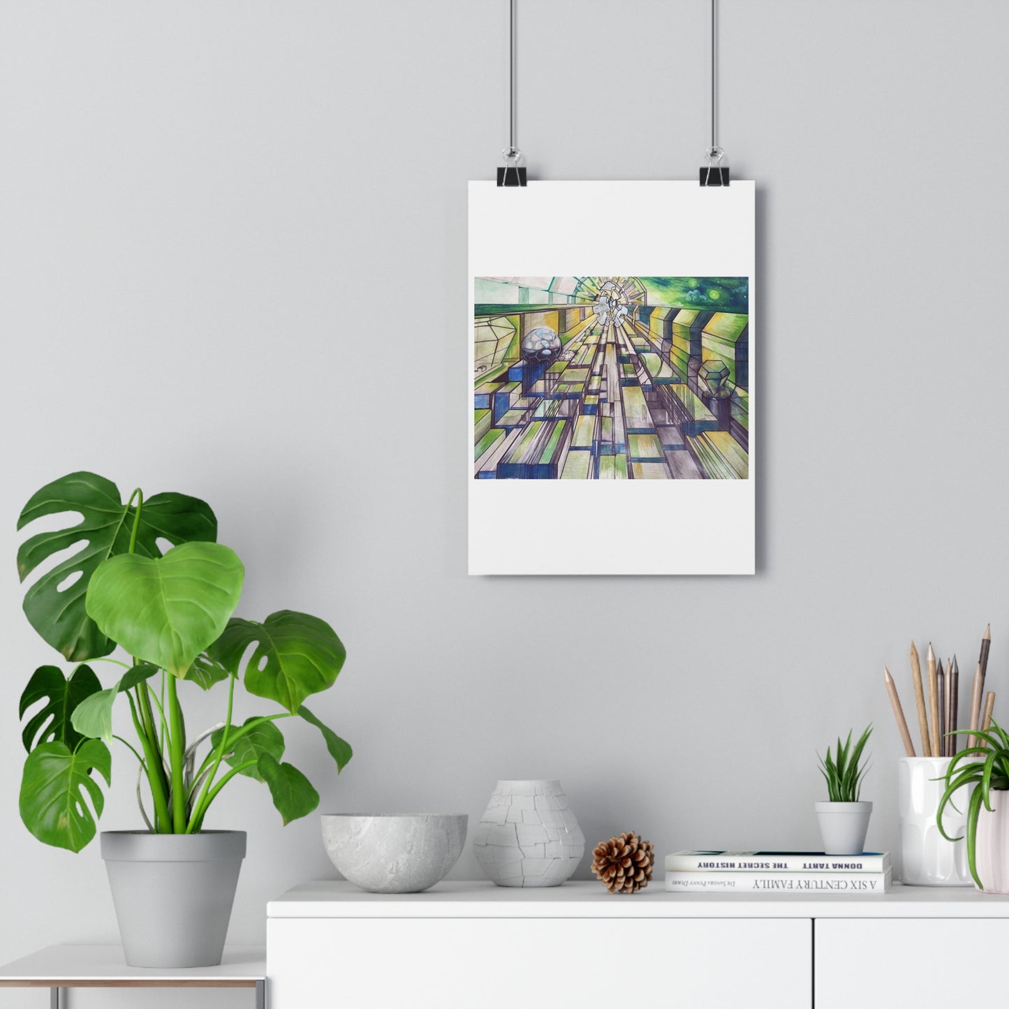 "Emerald City”- Giclée Art Print by artist David Hilborn