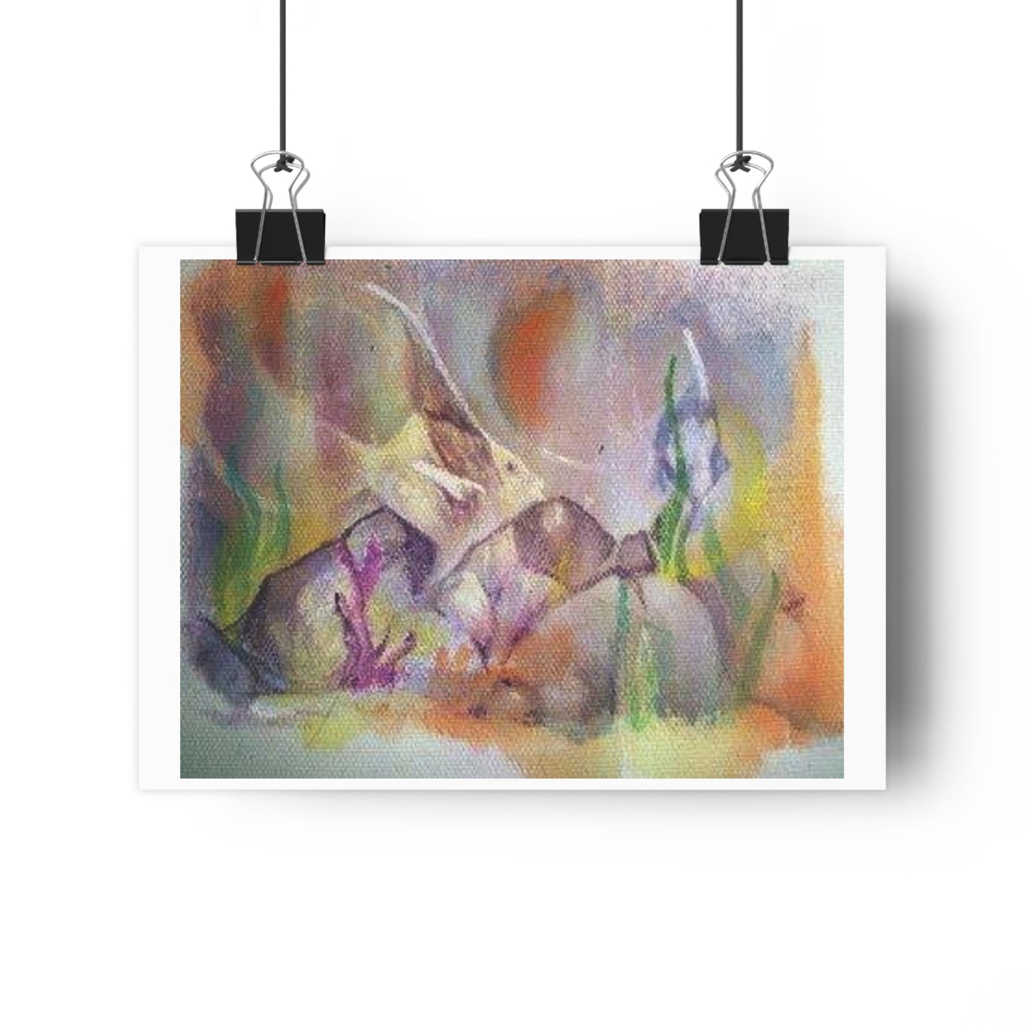 "Angelic”- Giclée Art Print by artist David Hilborn