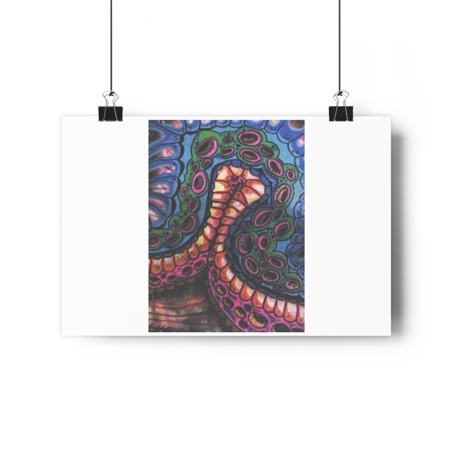 "Octopi”- Giclée Art Print by artist David Hilborn