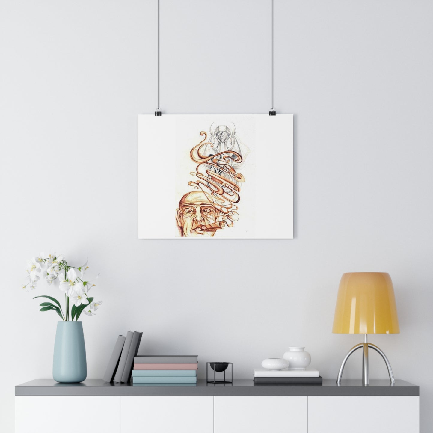 "Stogie”- Giclée Art Print by artist David Hilborn