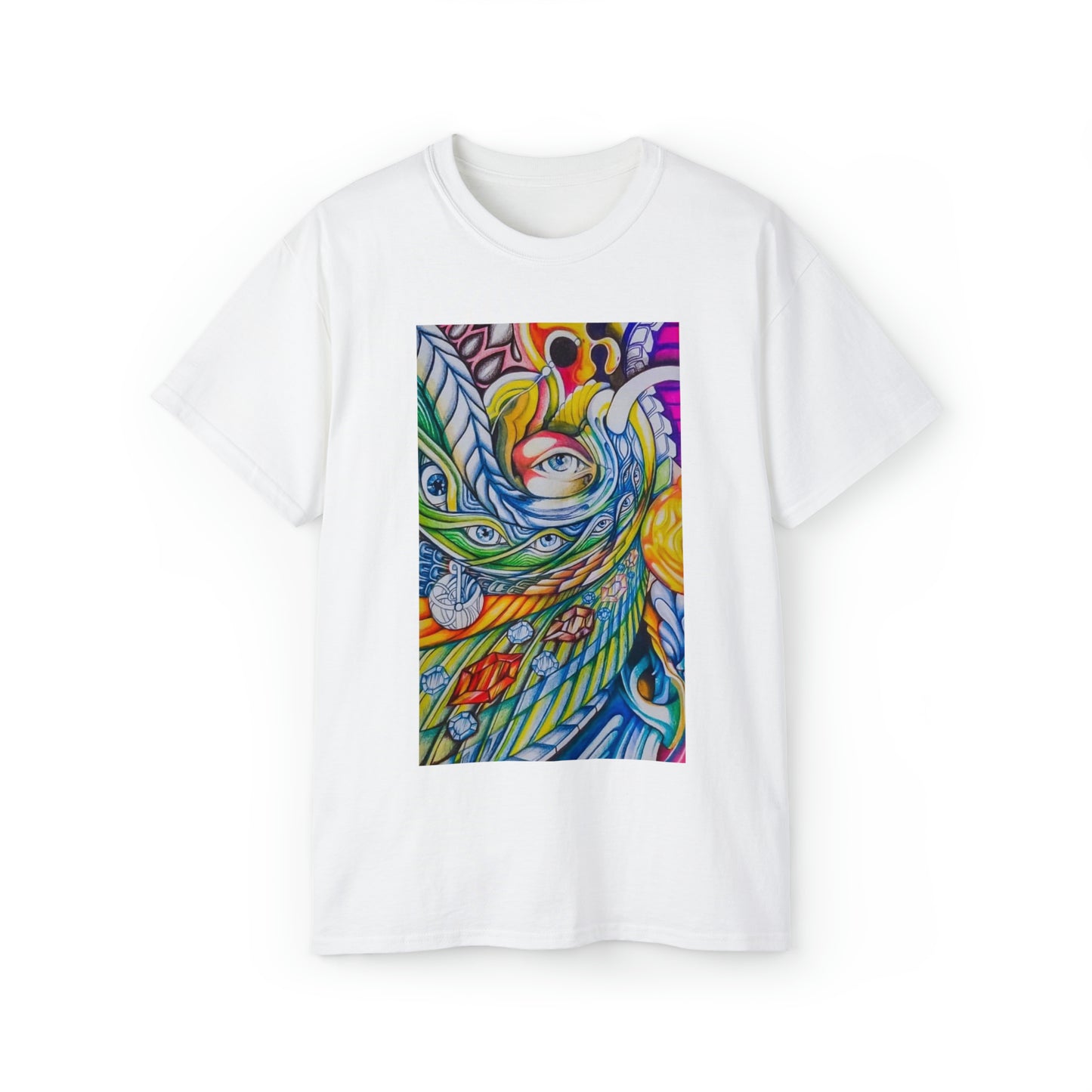 “Distraction” - Short Sleeve Graphic Tee by Artist David Hilborn