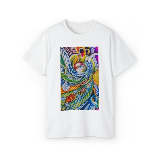 “Distraction” - Short Sleeve Graphic Tee by Artist David Hilborn