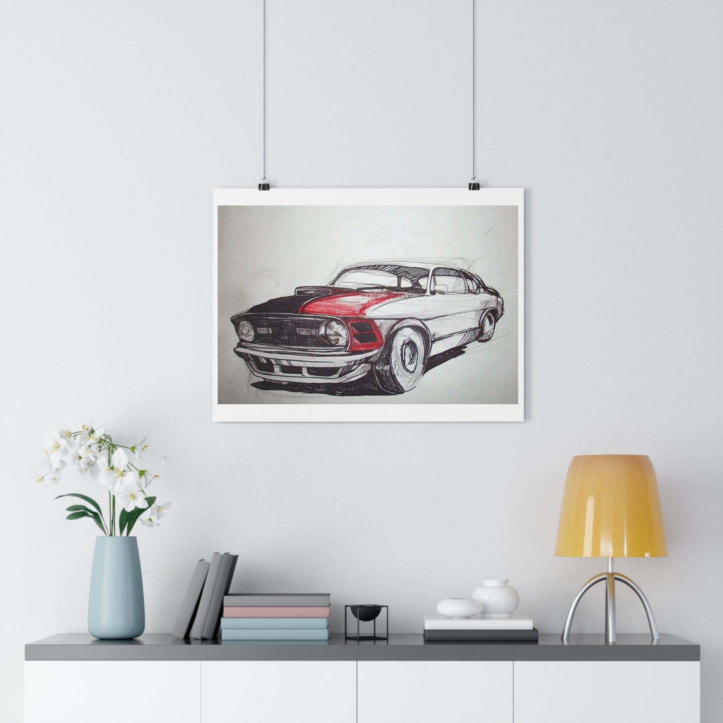 "Autobody Study”- Giclée Art Print by artist David Hilborn