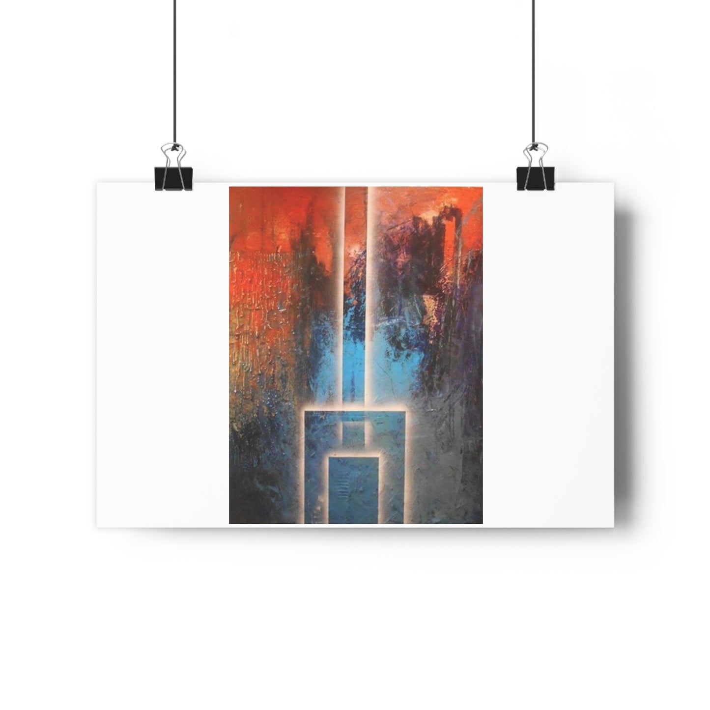 "Accend”- Giclée Art Print by artist David Hilborn