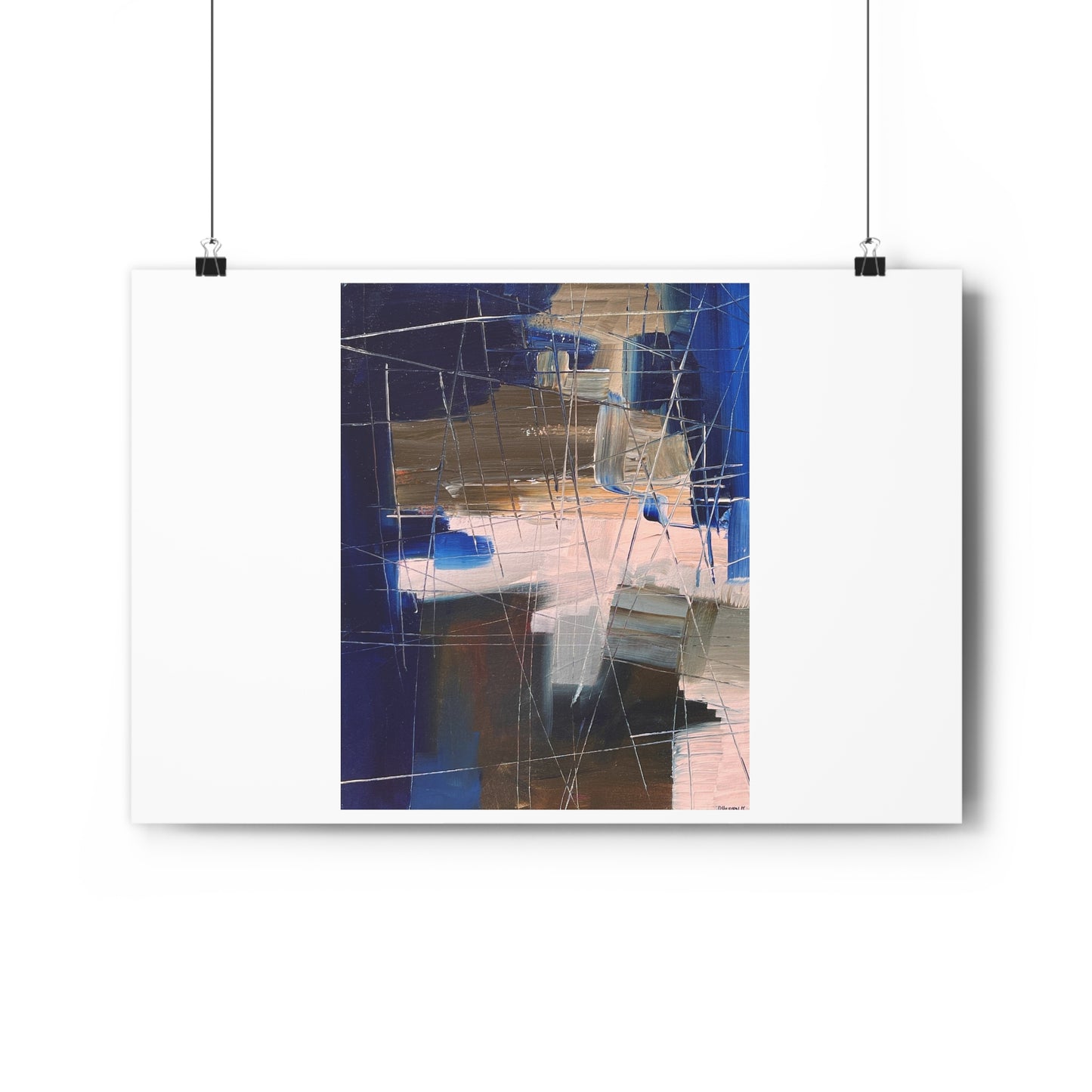 “Beach House”- Giclée Art Print by artist David Hilborn