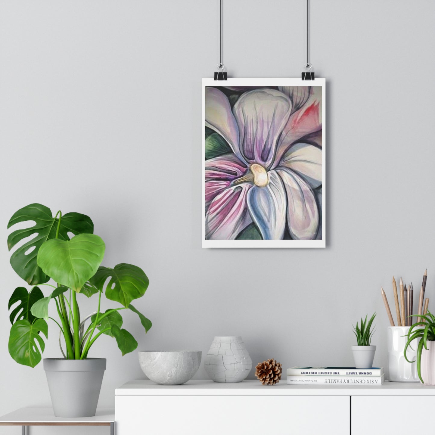 "Orchid”- Giclée Art Print by artist David Hilborn