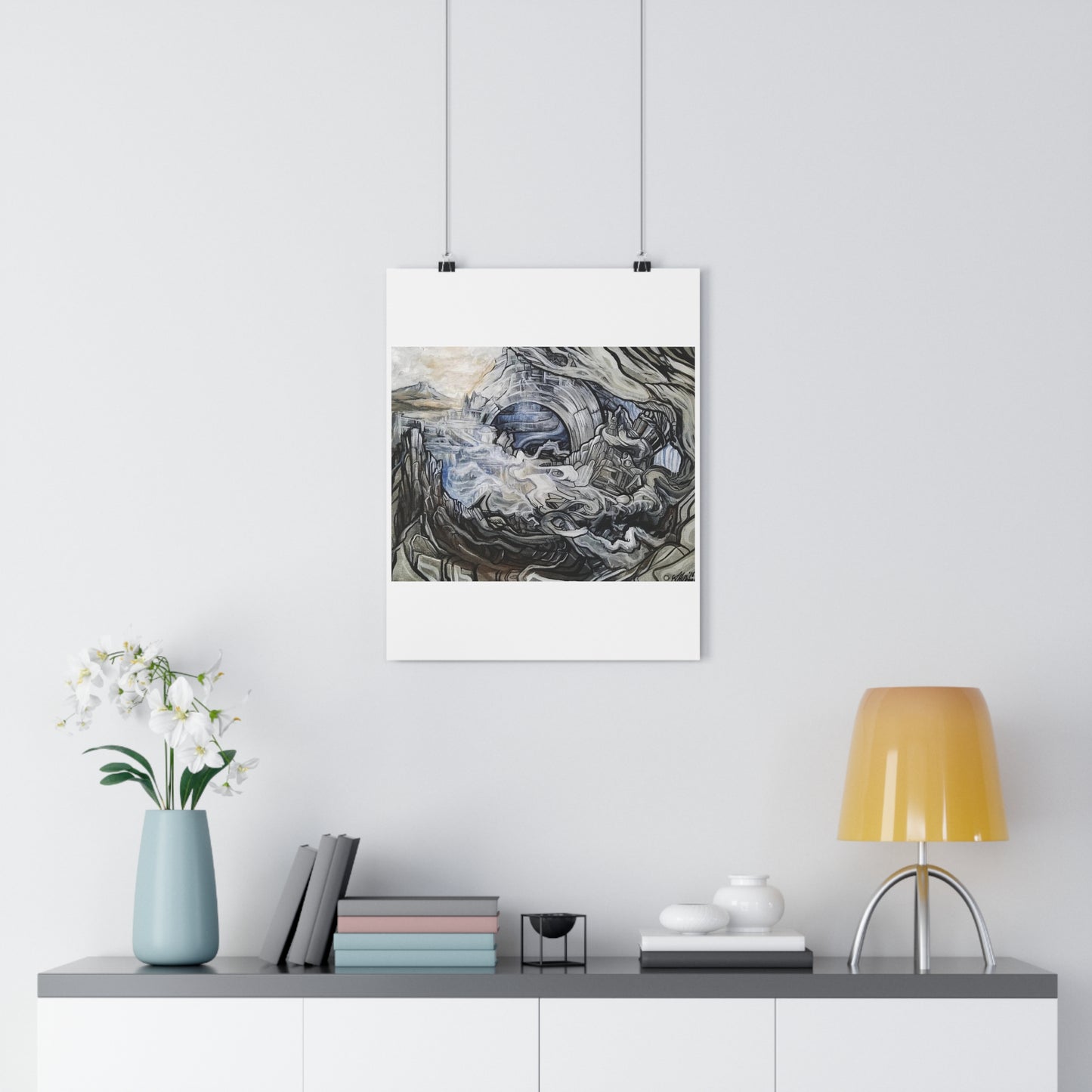 "Typhoon”- Giclée Art Print by artist David Hilborn