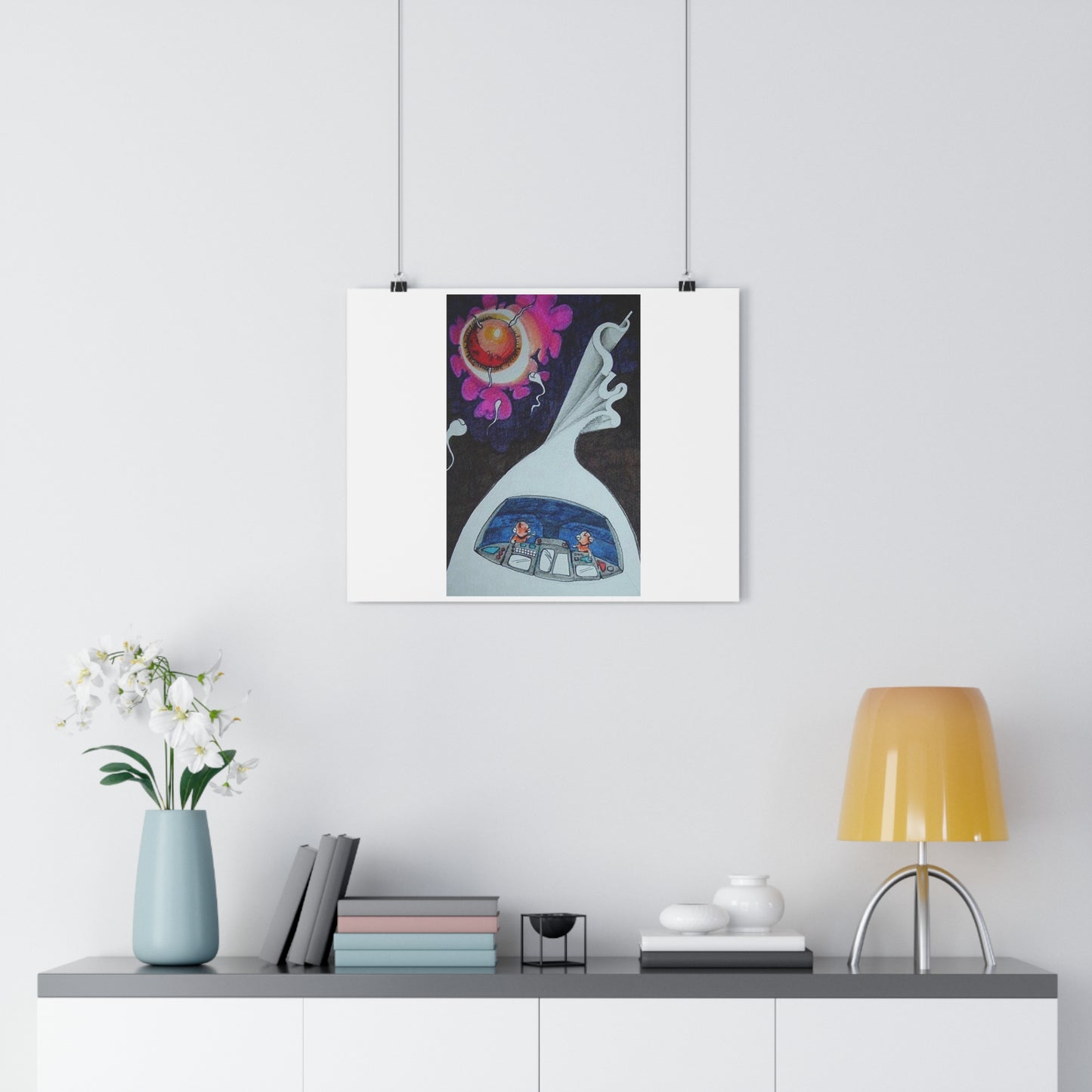 "Vessel”- Giclée Art Print by artist David Hilborn