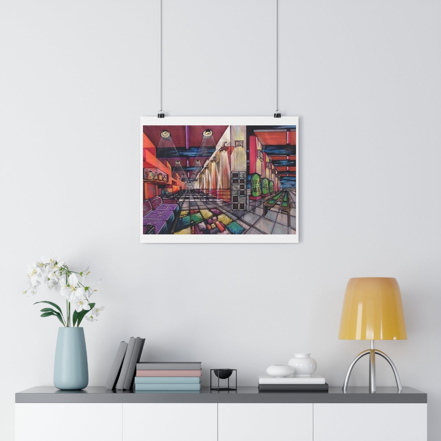 "Impossible Spaces”- Giclée Art Print by artist David Hilborn