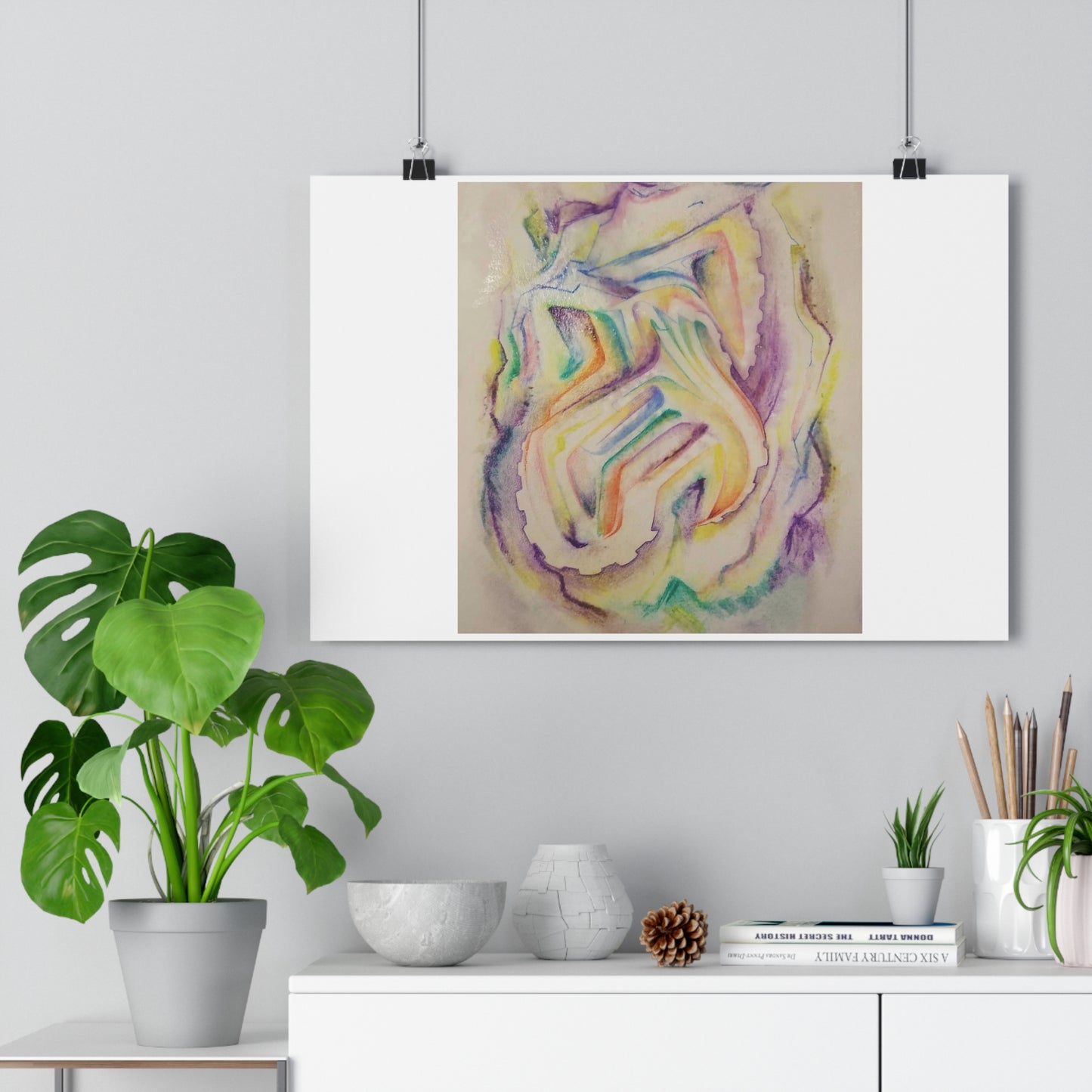 "Splooge Color Study”- Giclée Art Print by artist David Hilborn