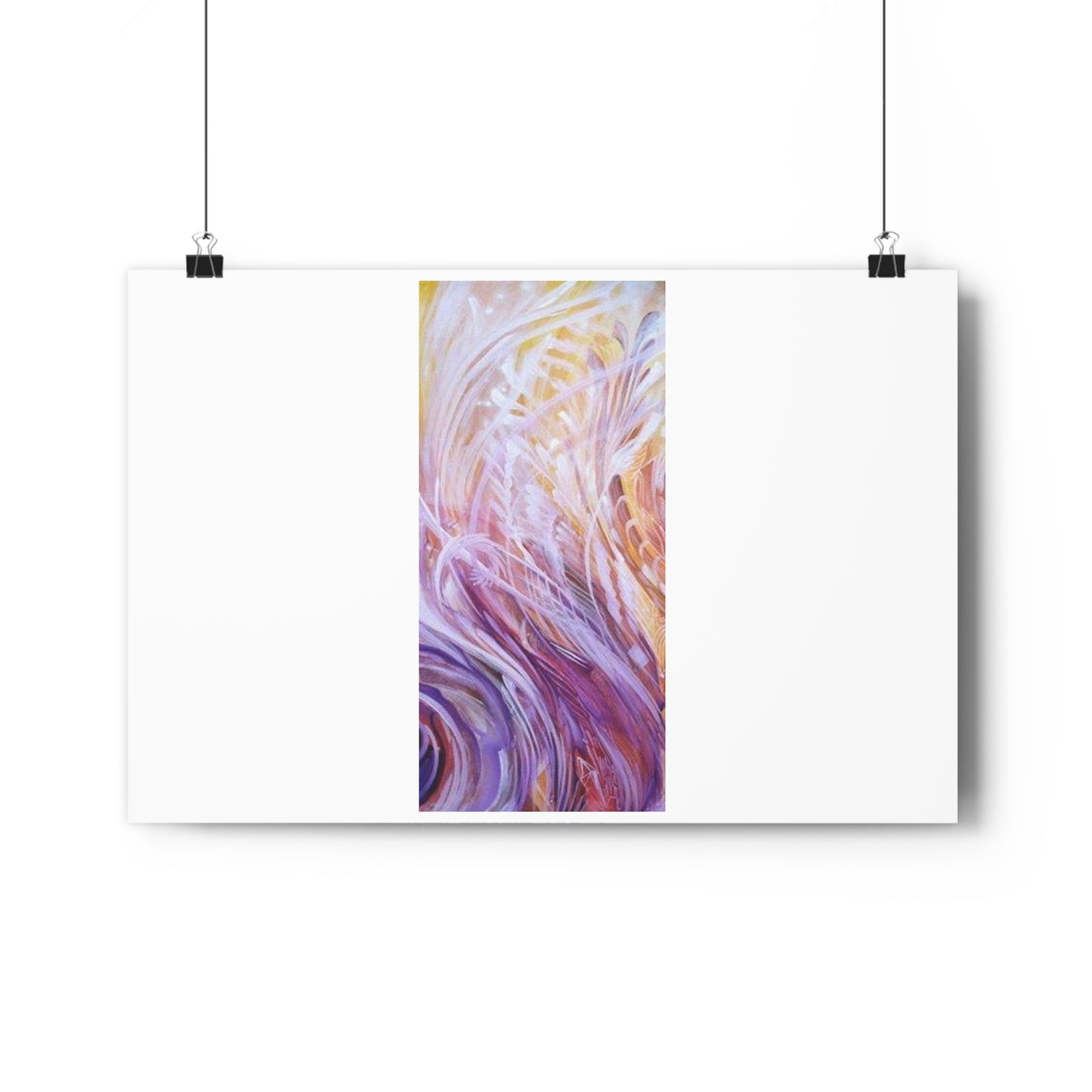 "Flare up”- Giclée Art Print by artist David Hilborn