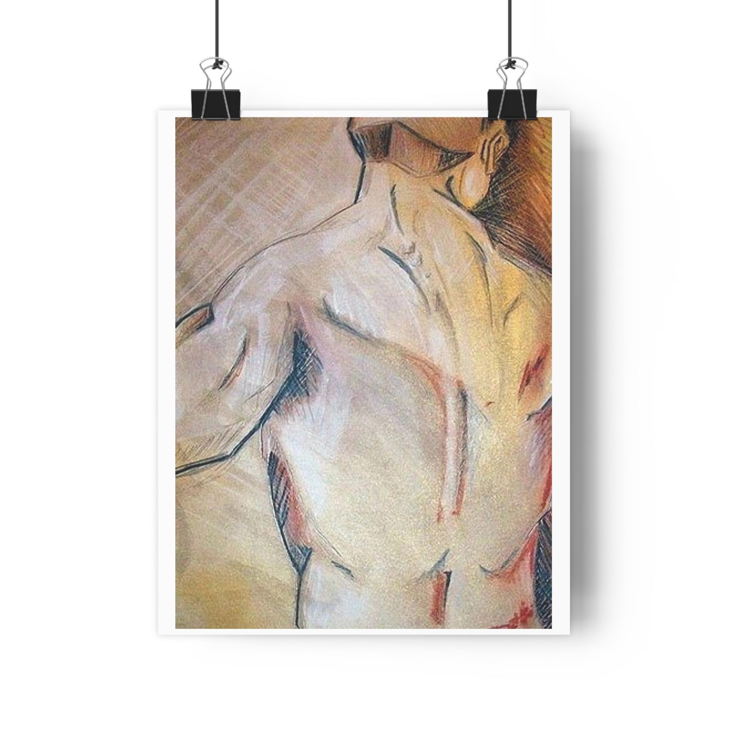 "Anatomy Study”- Giclée Art Print by artist David Hilborn