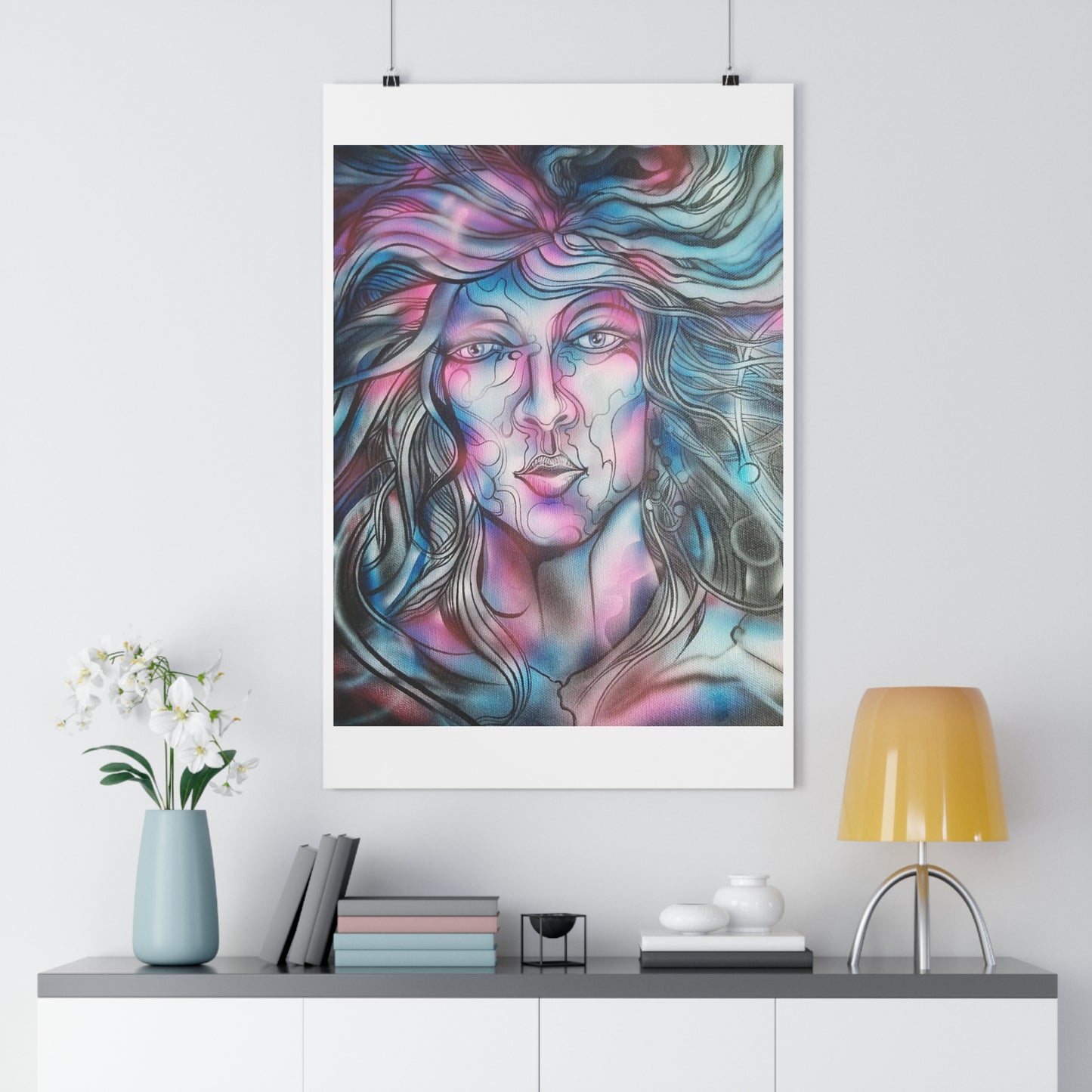 "Cerebral”- Giclée Art Print by artist David Hilborn