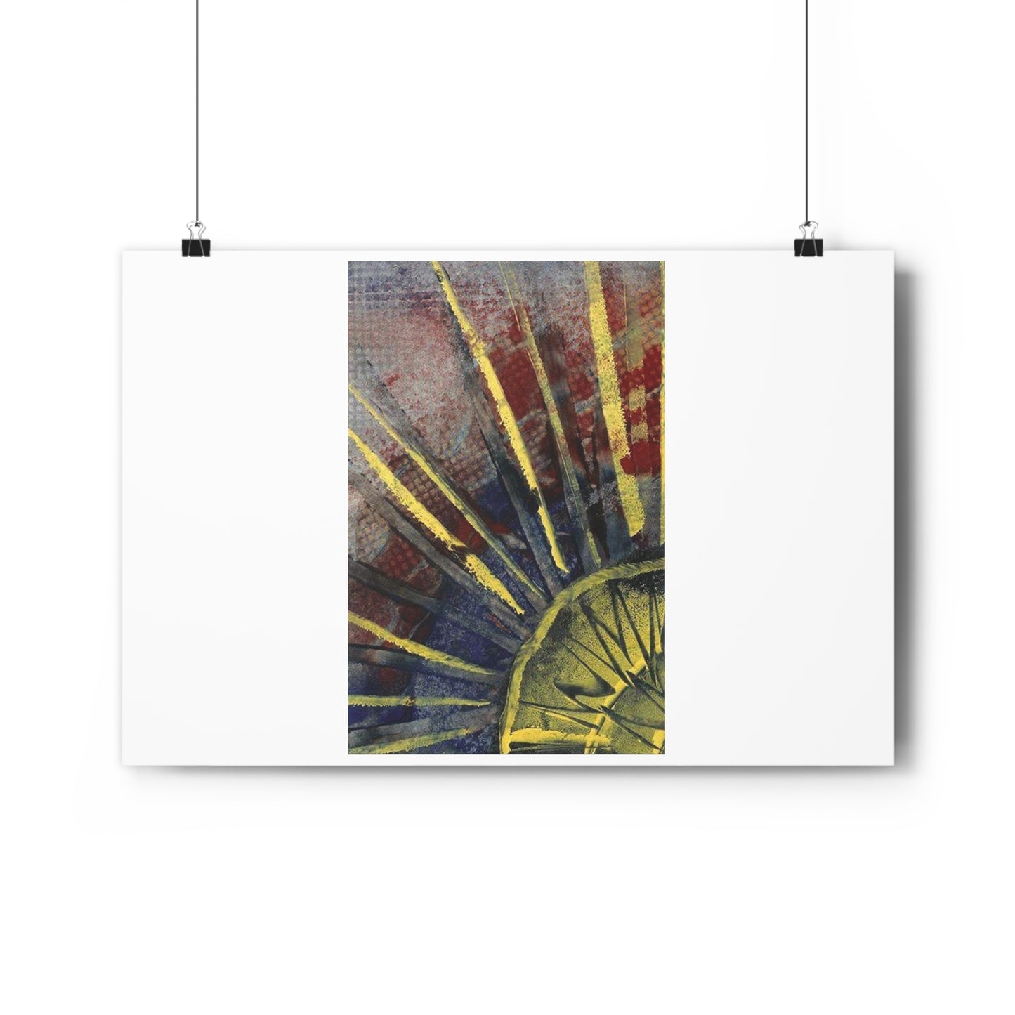 "Roller Rise”- Giclée Art Print by artist David Hilborn