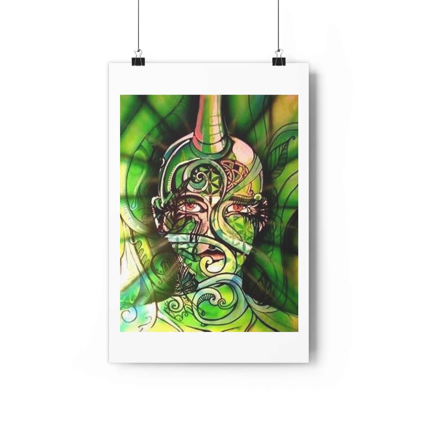 “Earthling”- Giclée Art Print by artist David Hilborn