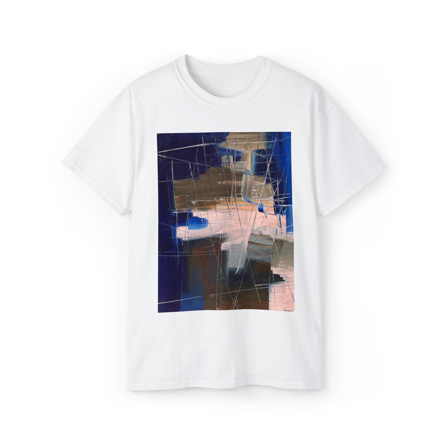 “Beach House” - Short Sleeve Graphic Tee by Artist David Hilborn