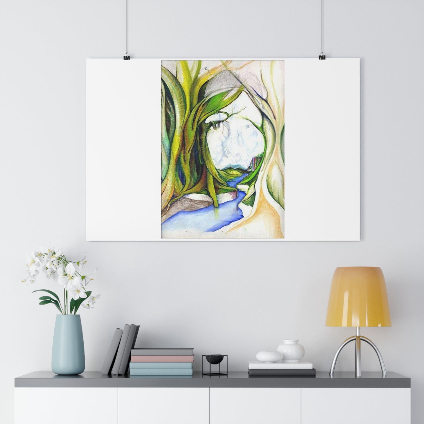 "Brooke”- Giclée Art Print by artist David Hilborn