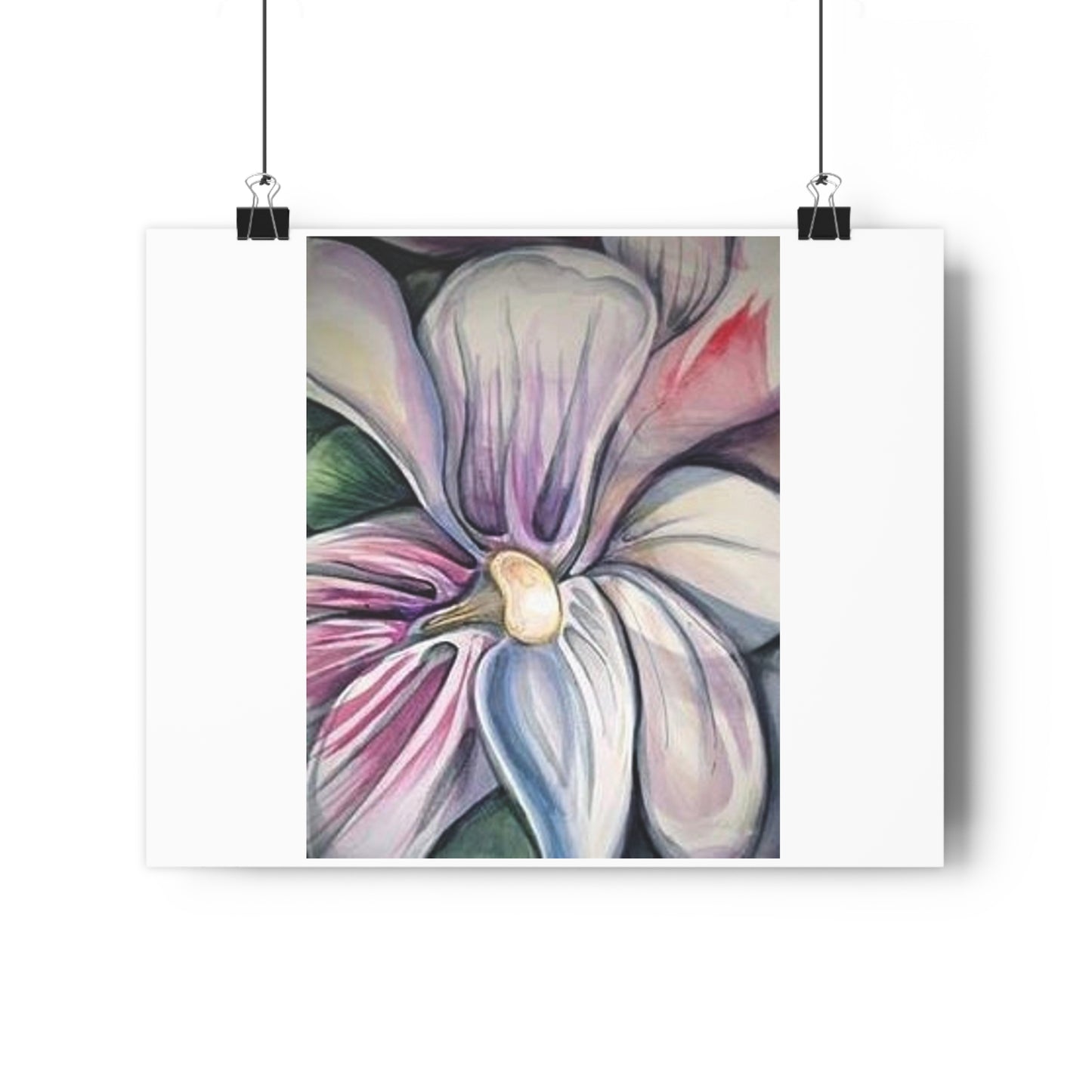 "Orchid”- Giclée Art Print by artist David Hilborn