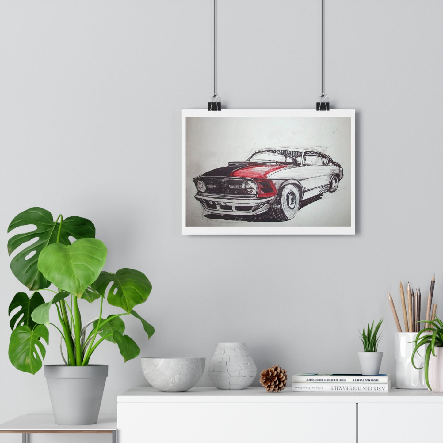 "Autobody Study”- Giclée Art Print by artist David Hilborn