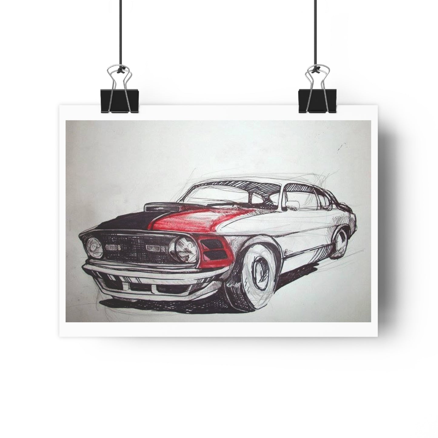 "Autobody Study”- Giclée Art Print by artist David Hilborn