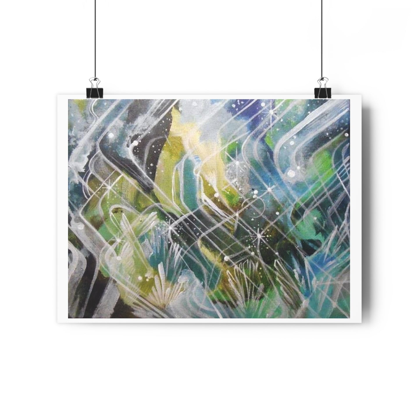 "Form Storm”- Giclée Art Print by artist David Hilborn