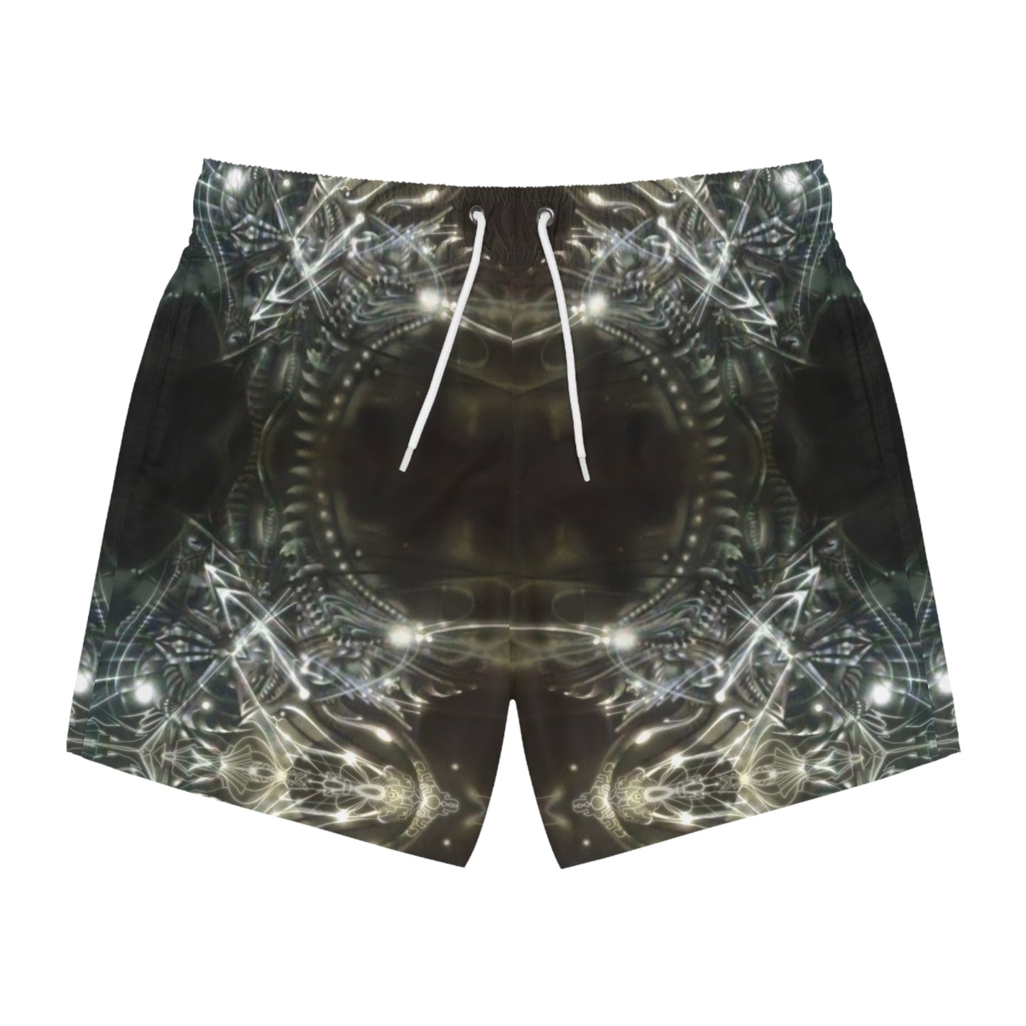 “Full Metal” - Swim Trunks by Artist David Hilborn