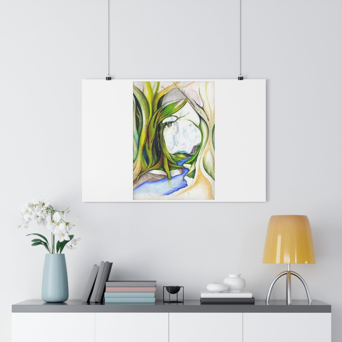 "Brooke”- Giclée Art Print by artist David Hilborn