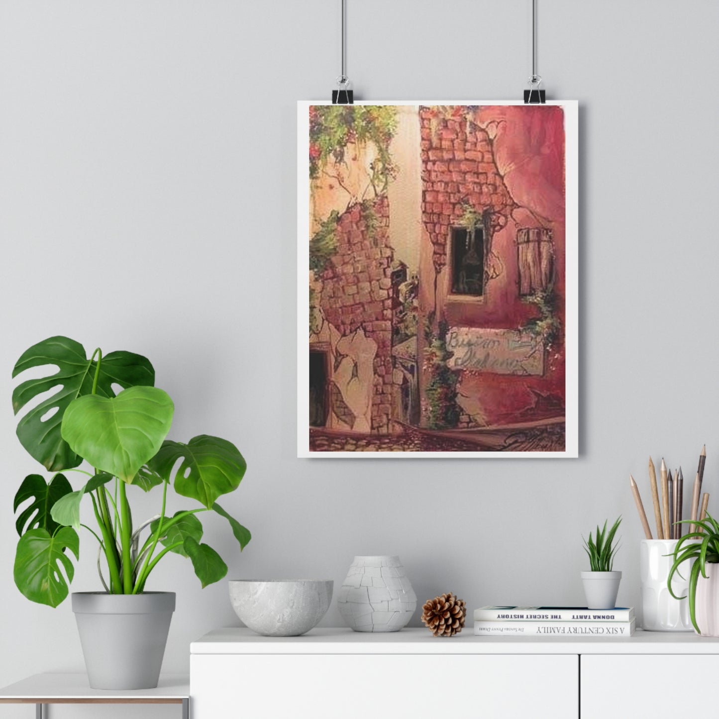 "Bistro”- Giclée Art Print by artist David Hilborn