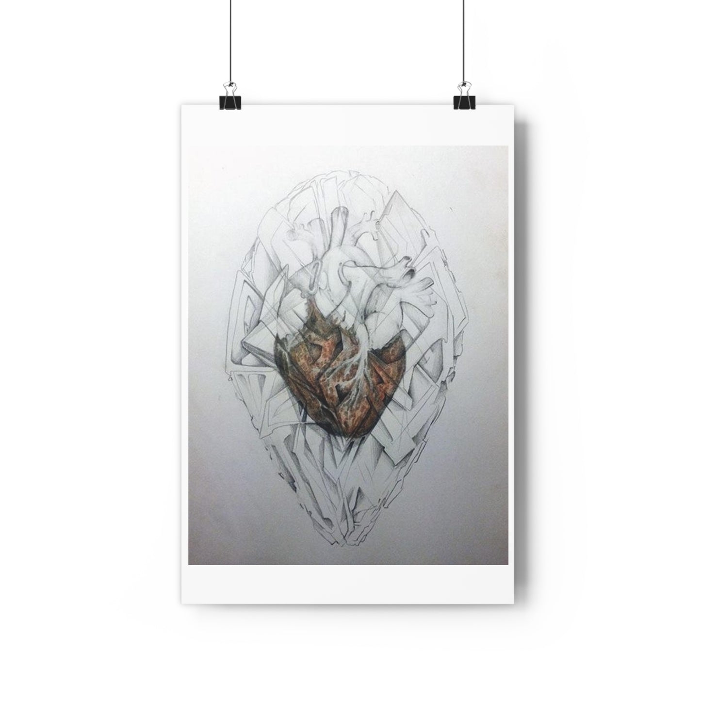 "Protected”- Giclée Art Print by artist David Hilborn