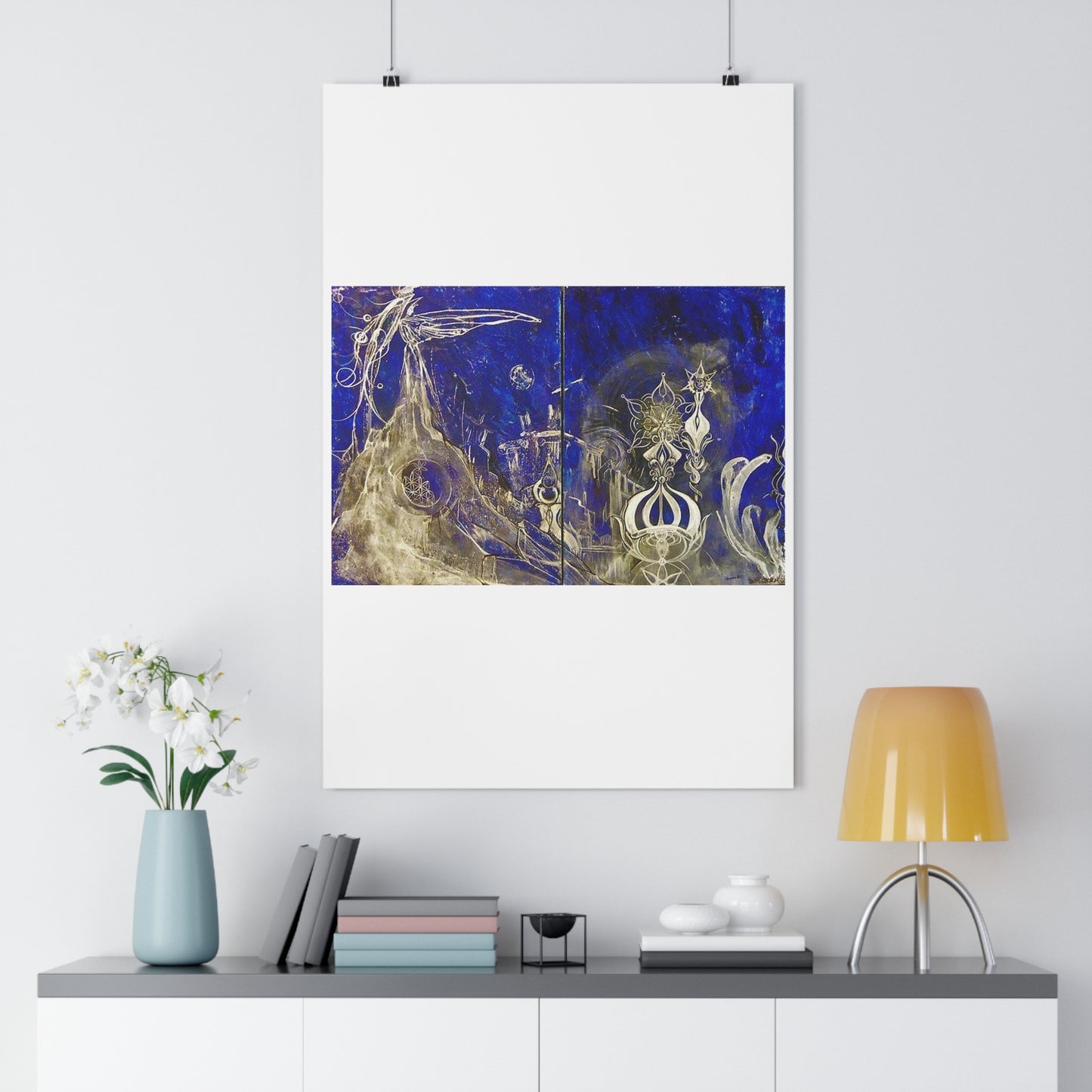 "Cold World”- Giclée Art Print by artist David Hilborn