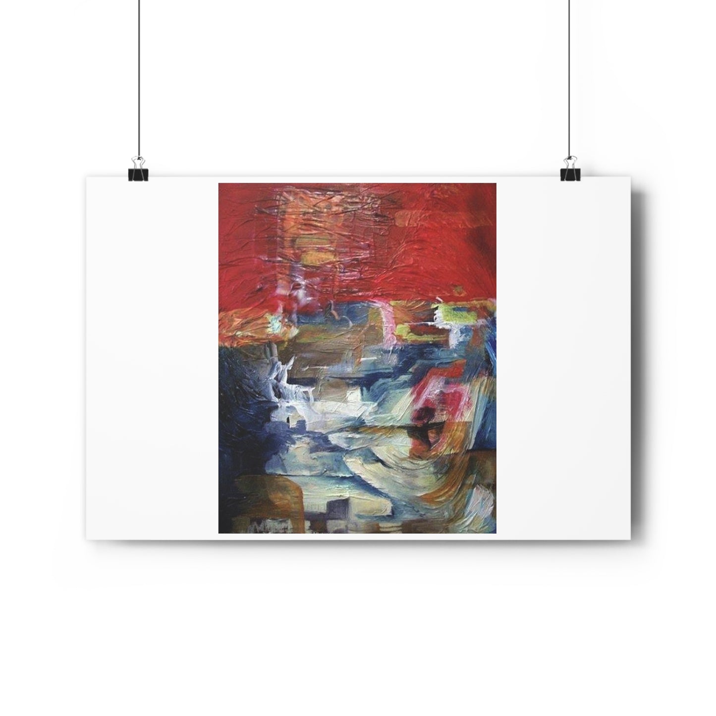 '"Meltdown”- Giclée Art Print by artist David Hilborn