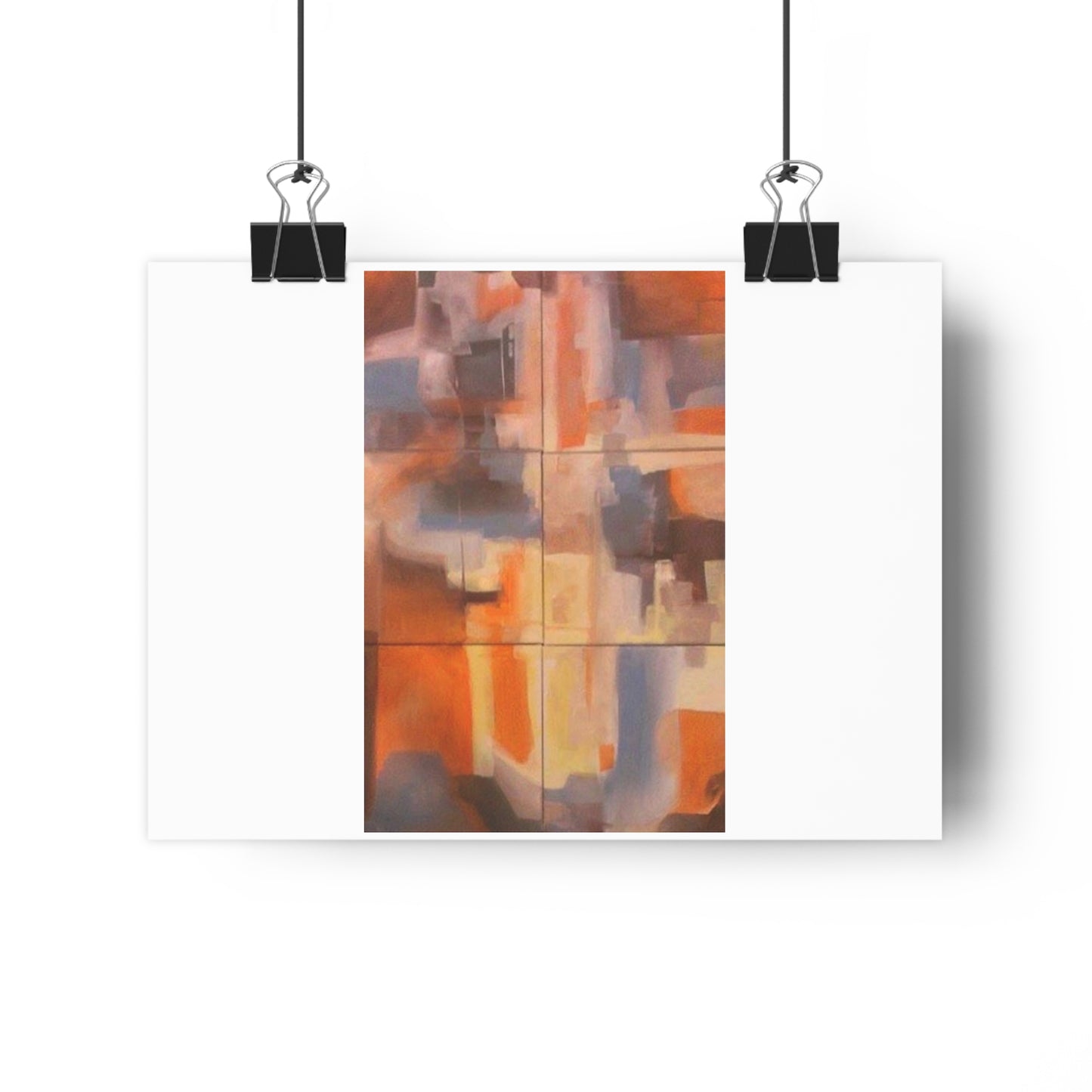 "Complimentary Contemporary”- Giclée Art Print by artist David Hilborn