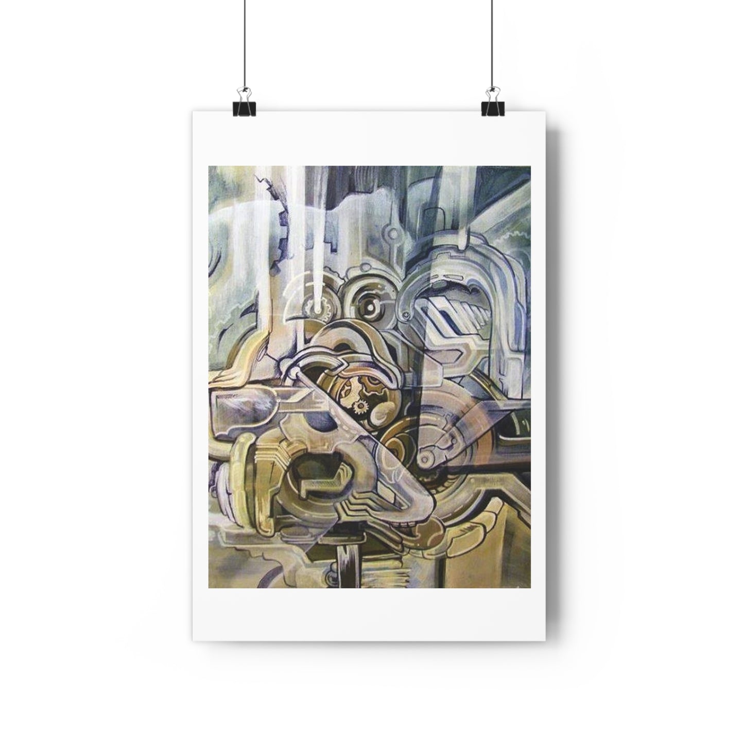 “Mech”- Giclée Art Print by artist David Hilborn