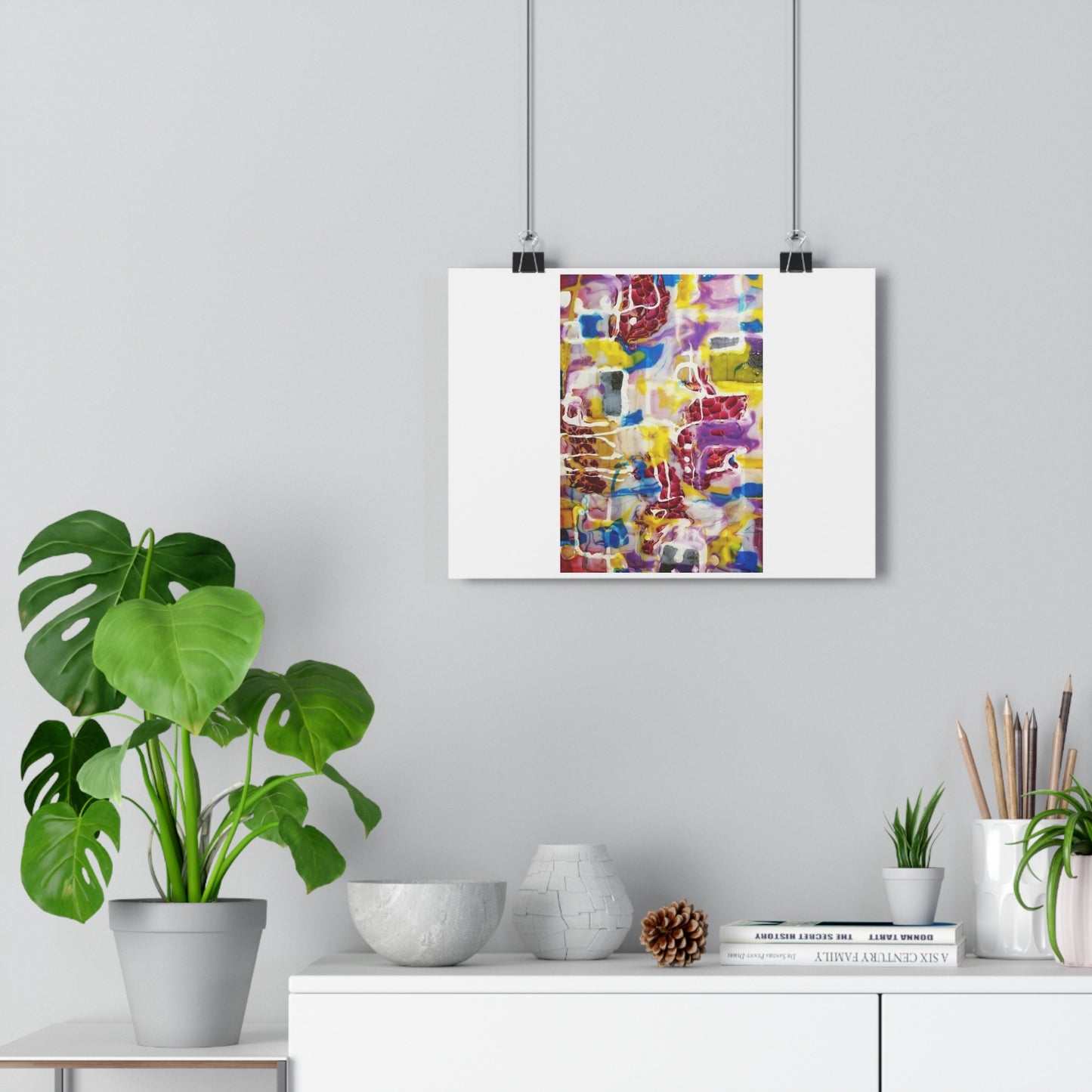 "Technicolor Razzle Dazzle”- Giclée Art Print by artist David Hilborn