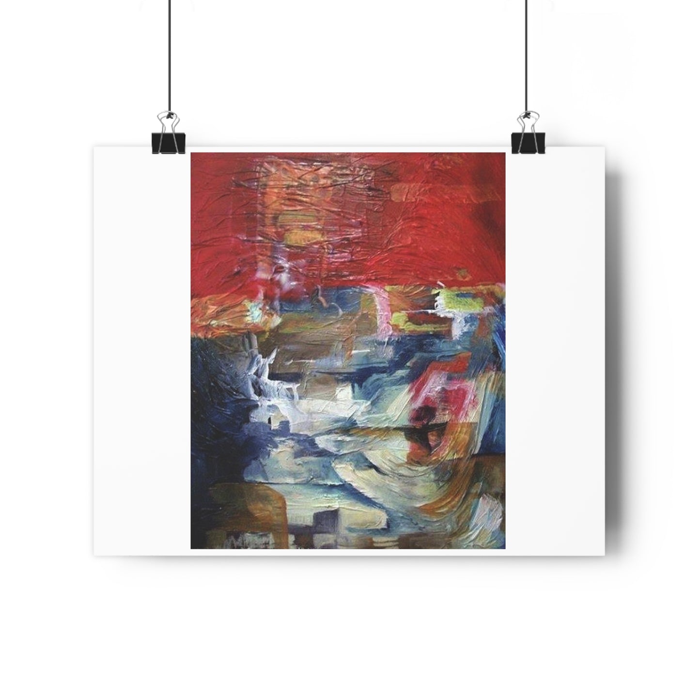 '"Meltdown”- Giclée Art Print by artist David Hilborn