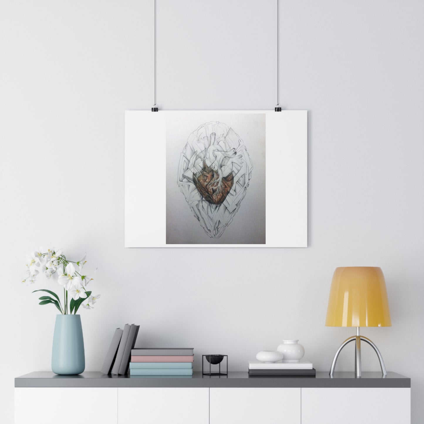 "Protected”- Giclée Art Print by artist David Hilborn