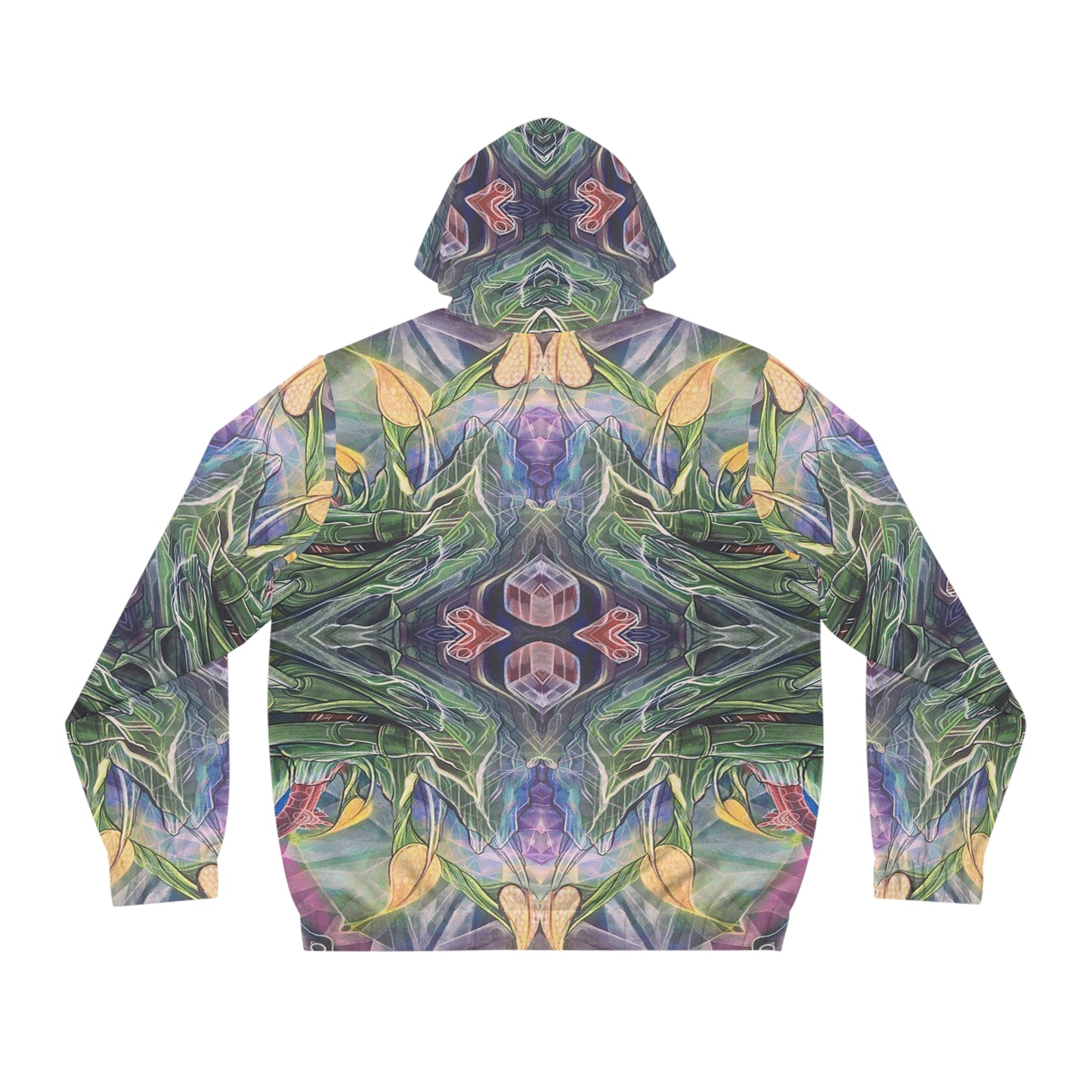 "Propagation” - All Over Graphic Zip-Up Hoodie by Artist David Hilborn